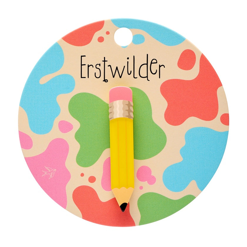 Erstwilder Pencil Simplified Mini-Brosche
