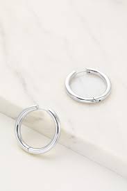 Kendall Hoop Large Silver 6421