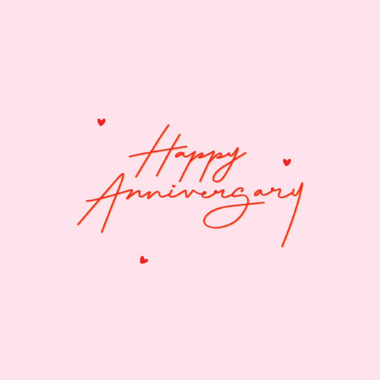 Happy Anniversary