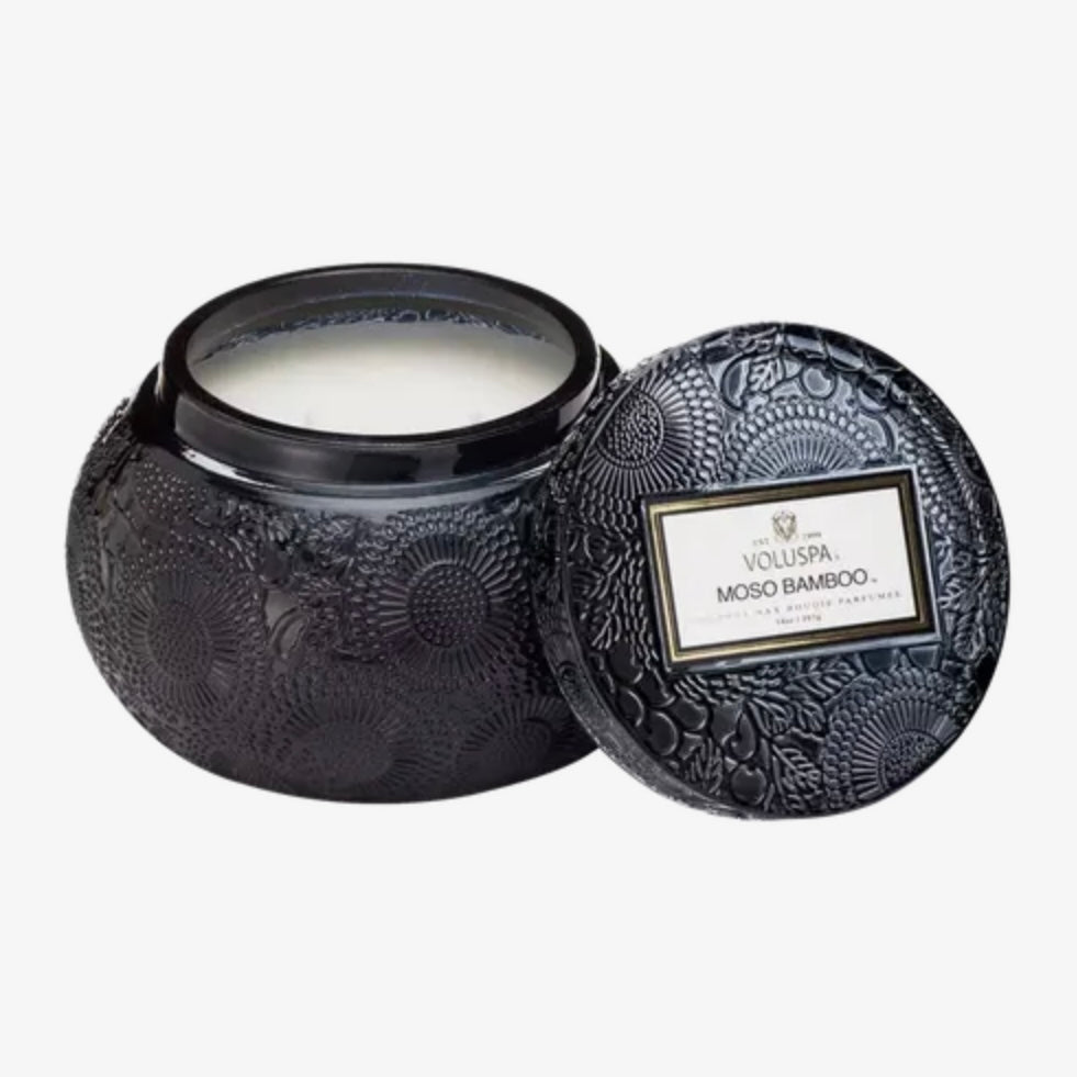 Voluspa Moso Bamboo Kerze Verschiedene Größen