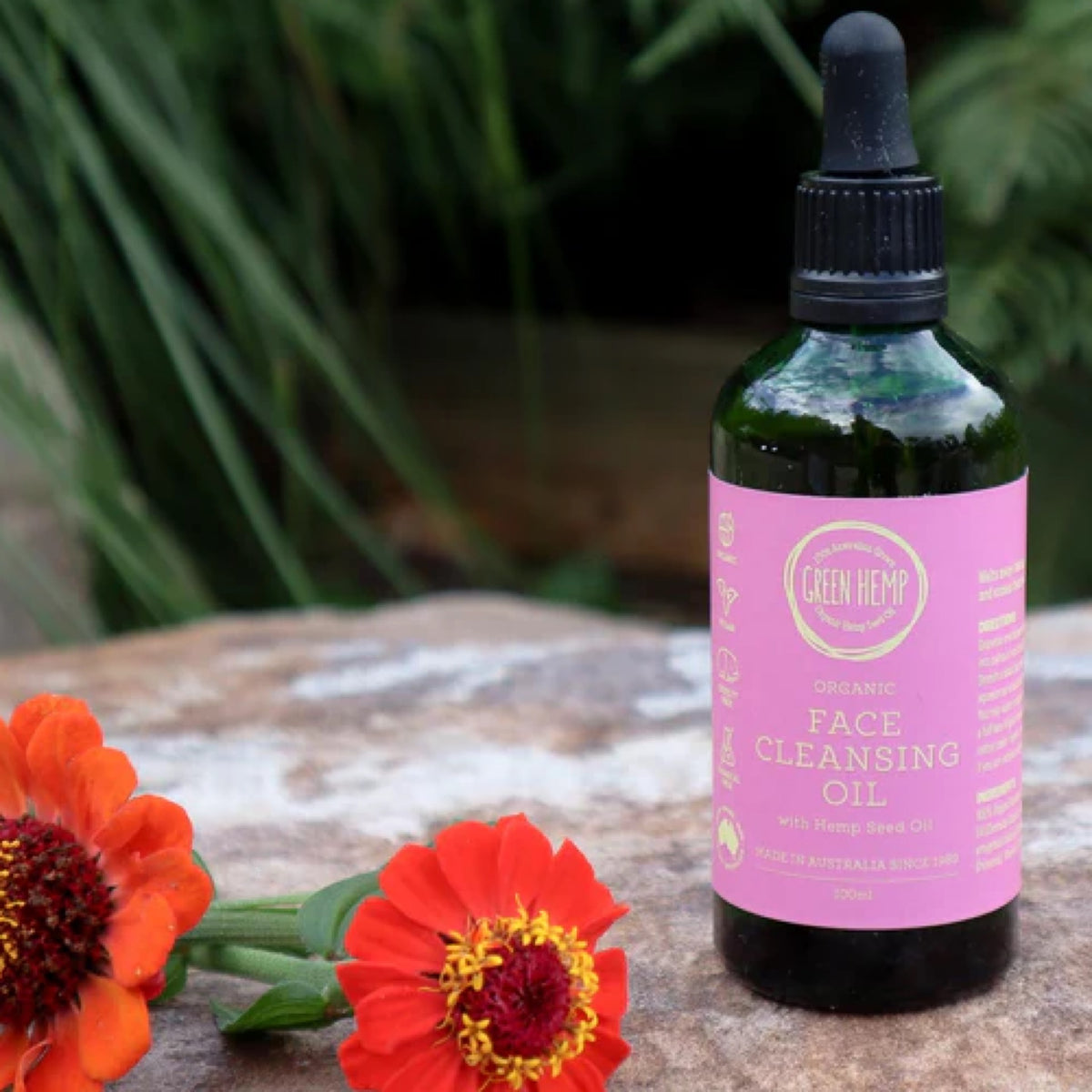 Hemp Face Cleansing Oil Makeup Remover