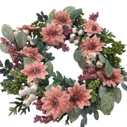 20 IN Pink Wreath