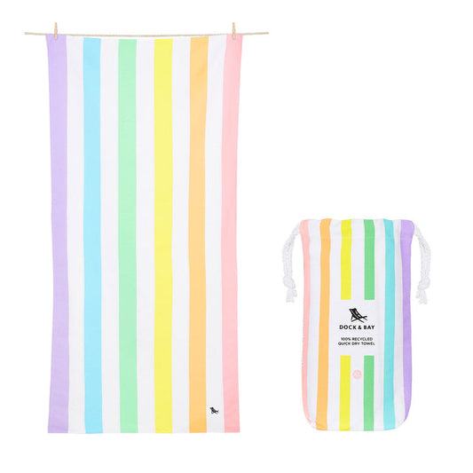 Dock and Bay Quick Dry Towel XL - Unicorn Waves