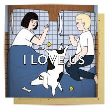 La La Land Ich liebe dich Hund FC-MY45