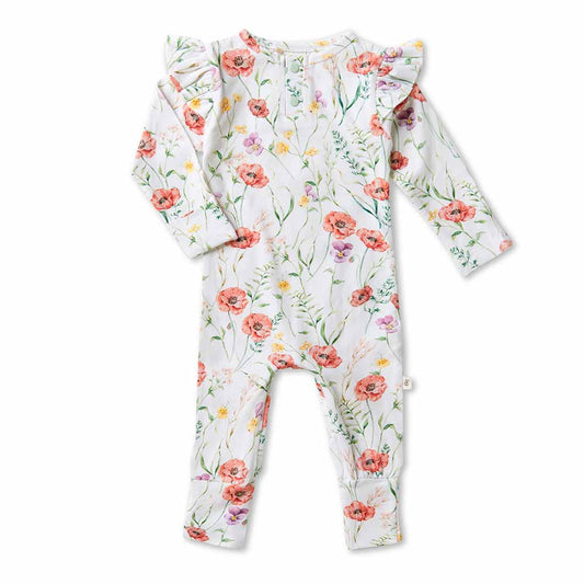 Meadow Organic Growsuit with Frills