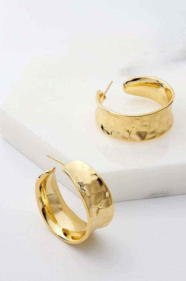 Bianca Hoop Gold 6443