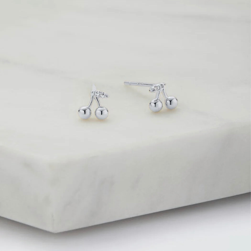 Layla Stud Earrings Silver 6960