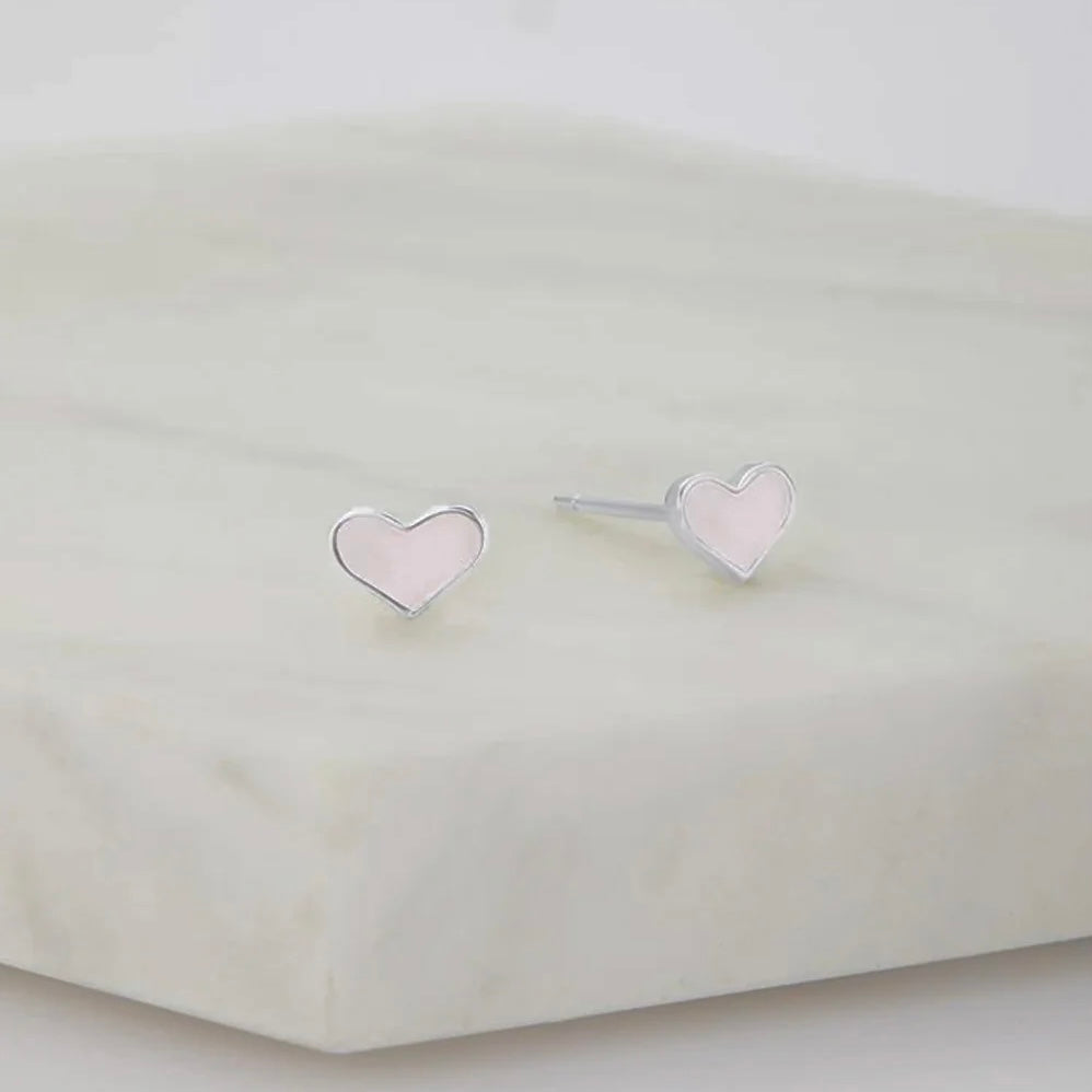 Love Stud Earring - Pink