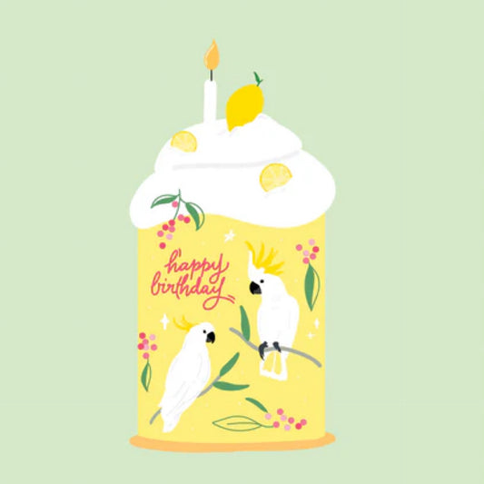 Happy Birthday Sulphur Crested Cockatoo