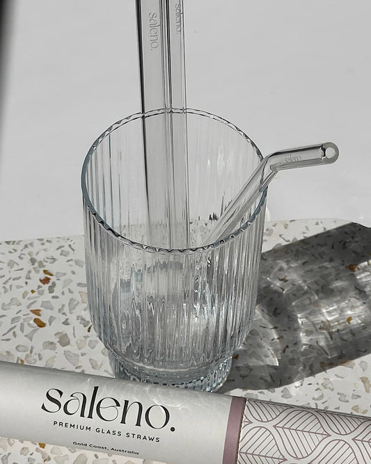 Saleno Glass Straws - Set of 3