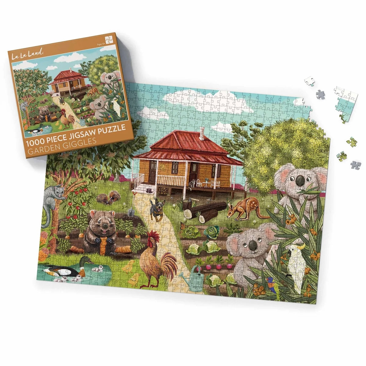 La La Land Garden Giggles Jigsaw Puzzle PU-LL71