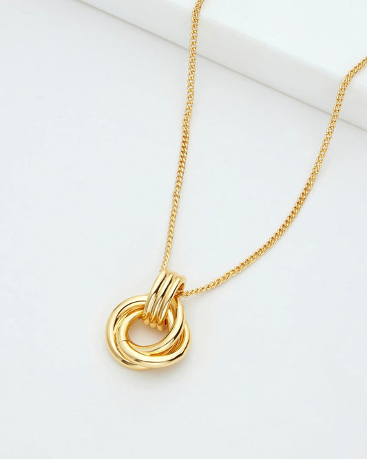 Mohnkette Gold