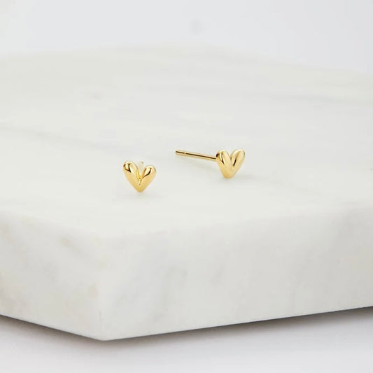Nora Stud Earrings Gold 6697