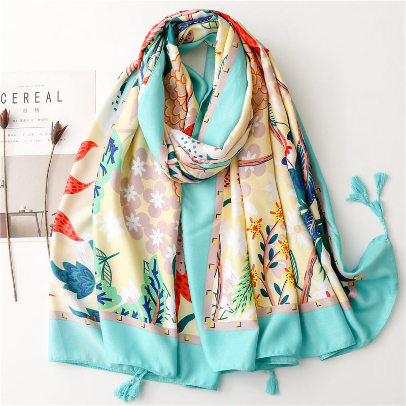 Vera May Baumwollschal - Verschiedene Designs