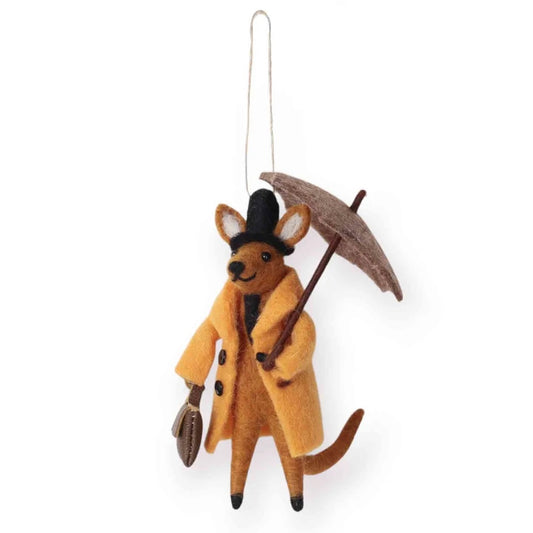 La La Land Felt CEO Kangaroo Ornament FO-LL10