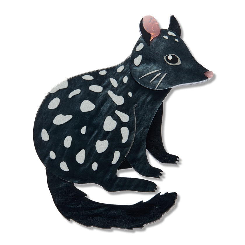Erstwilder Eastern Quoll Brooch