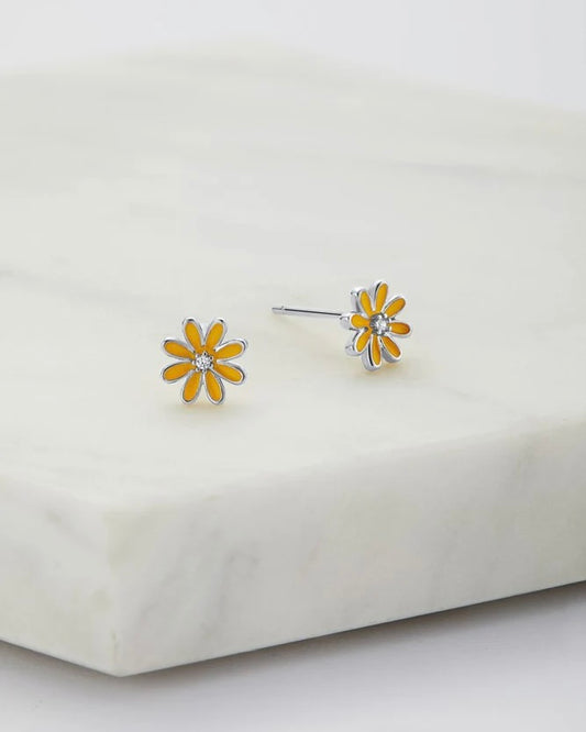 Daisy Stud - Yellow