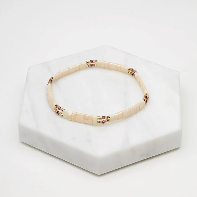 Tile Bracelet Blush 7084