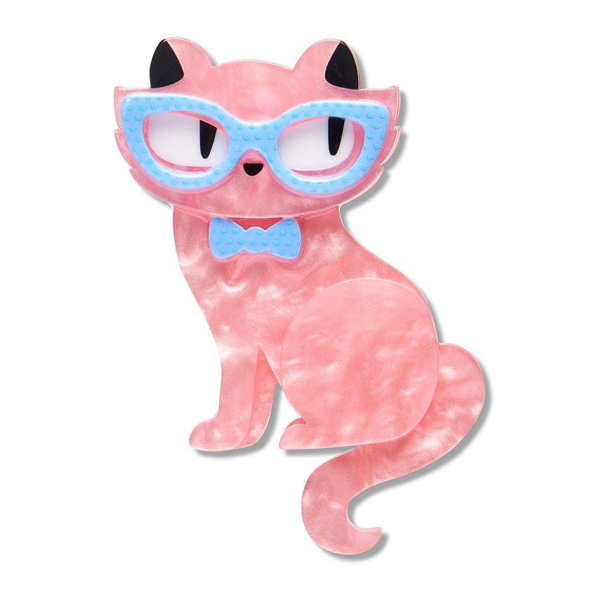 Erstwilder Brosche Elissa die Indie-Katze
