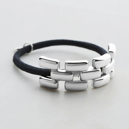 Rosie Hair Cuff Silver