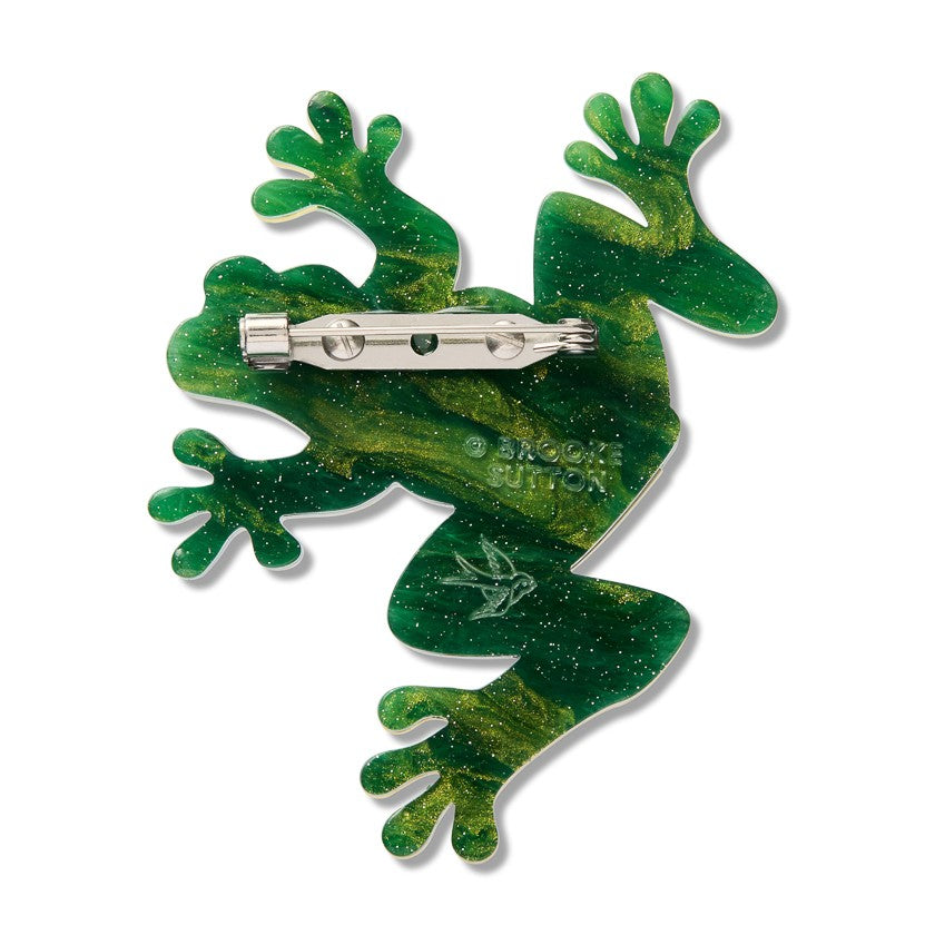Brooke Sutton Tjawan Ritjinguthinha (Frog) Brooch