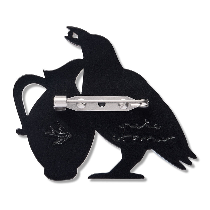 Erstwilder X Pete Cromer Thirsty Work Brooch