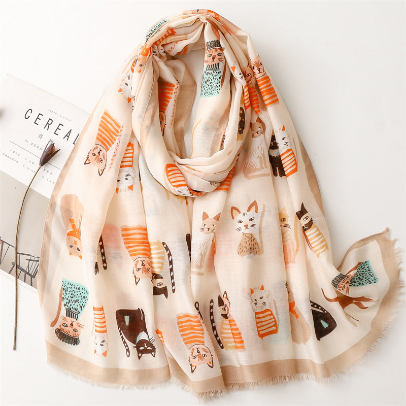 Vera May Baumwollschal - Verschiedene Designs