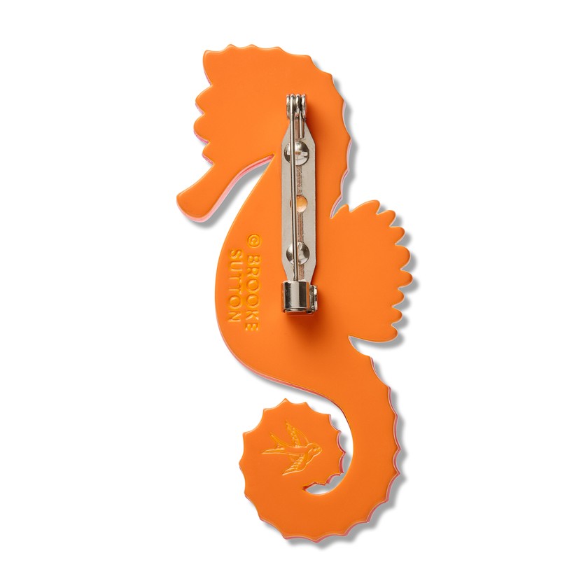 Brooke Sutton Kuu Wanana (Seahorse) Brooch
