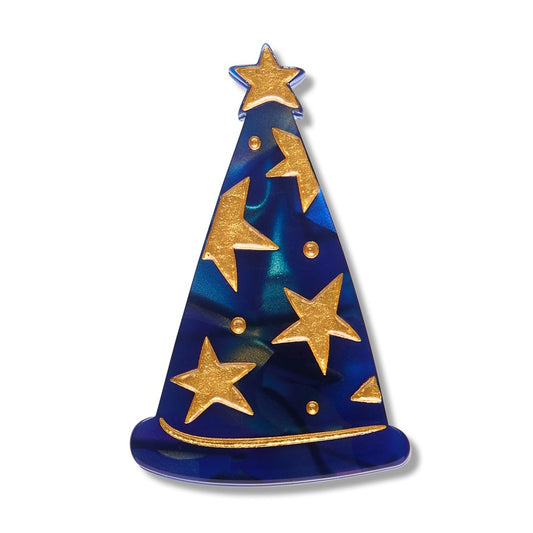 Erstwilder X Pete Cromer Wizard Hat Simplified Mini Brooch
