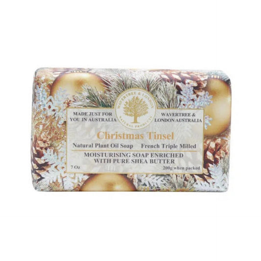 Wavertree & London Christmas Tinsel Soap Bar