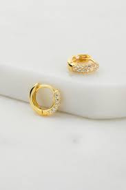 Anglesea Huggie Gold Earrings