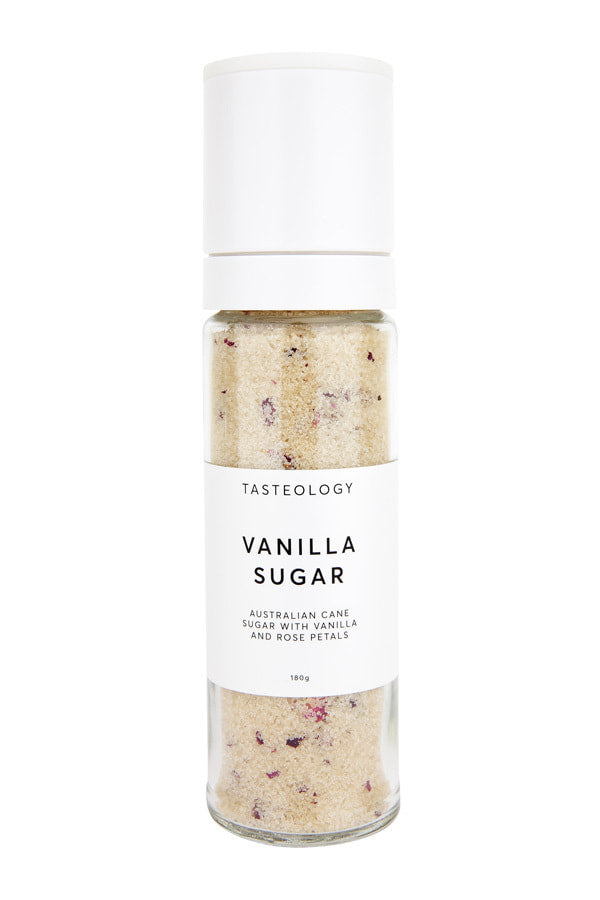 Tasteology Vanilla and Rose Cane Sugar