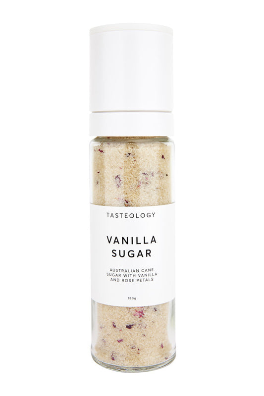 Tasteology Vanilla and Rose Cane Sugar