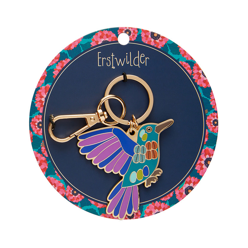 Humming Harmony Enamel Key Ring