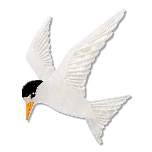 Erstwilder New Zealand Fairy Tern Brooch