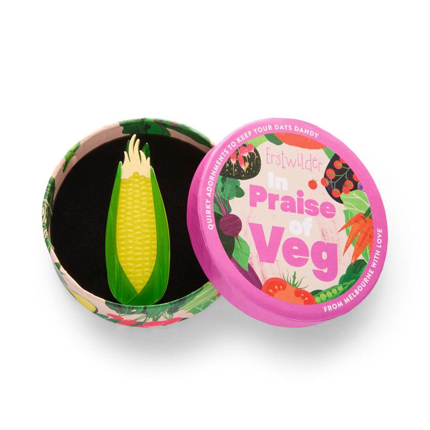 Erstwilder Corn to be Wild Brooch