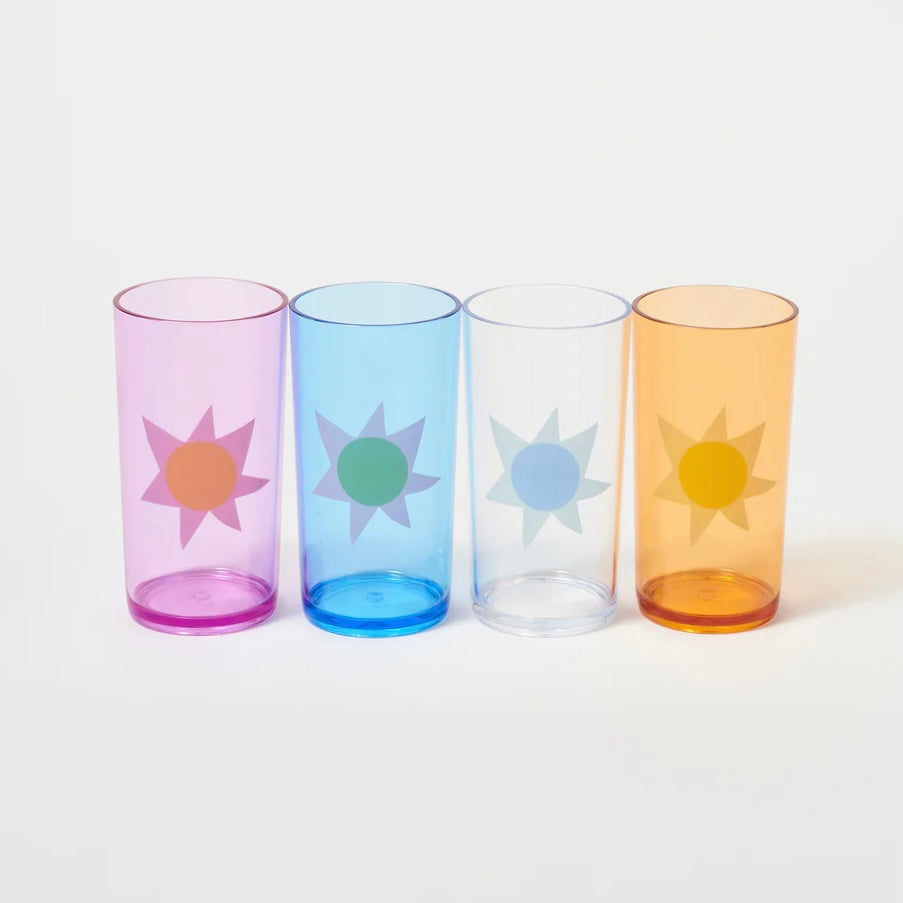 Poolside Tall Tumbler - set of 4
