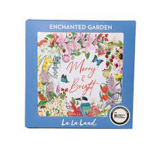 Enchanted Garden Christmas Card Pack CR-LL36