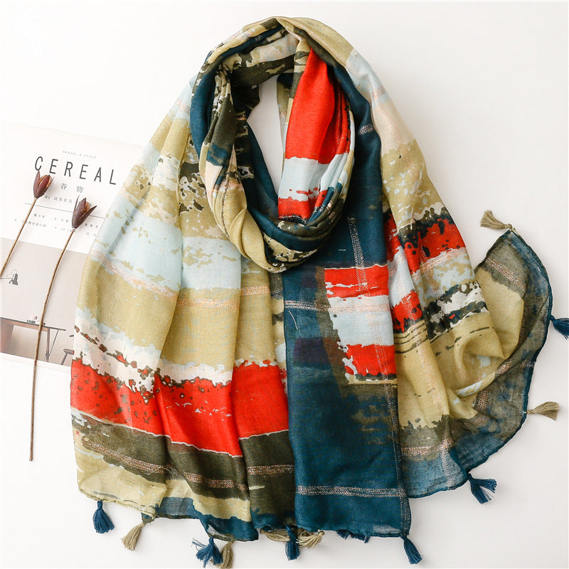 Vera May Baumwollschal - Verschiedene Designs