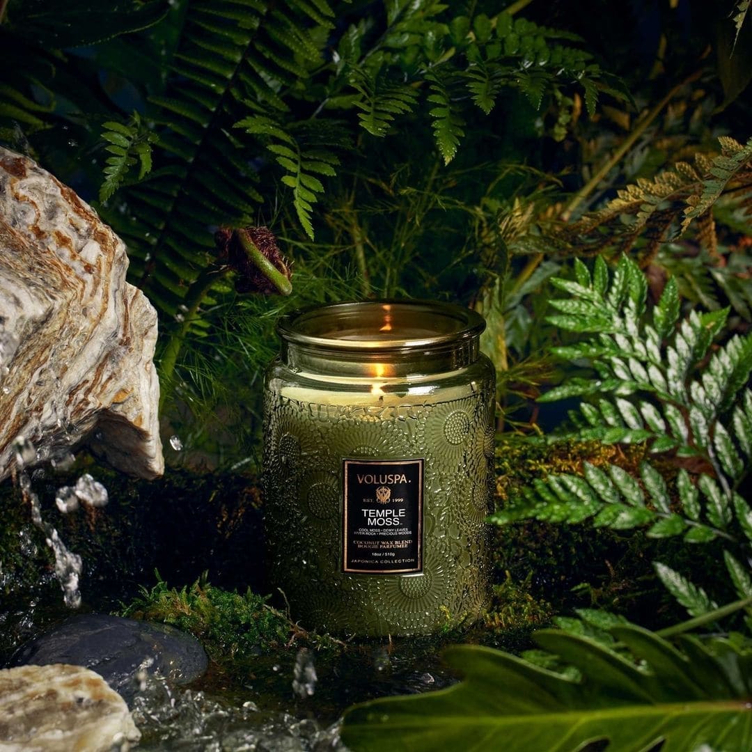 Voluspa Temple Moss Candle 510g