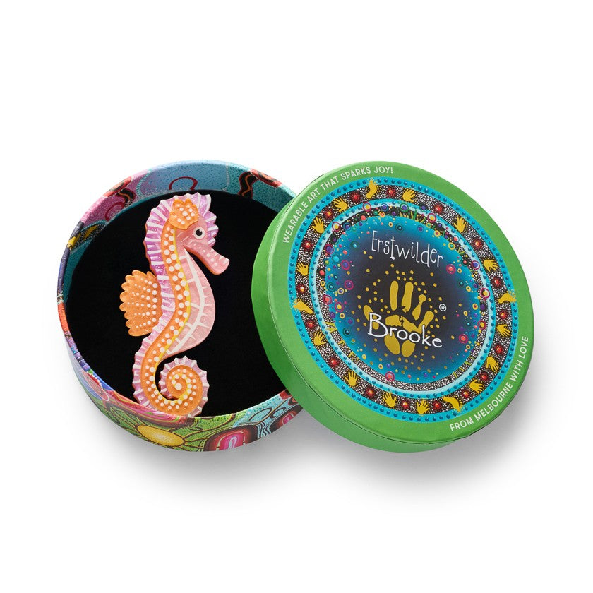 Brooke Sutton Kuu Wanana (Seahorse) Brooch