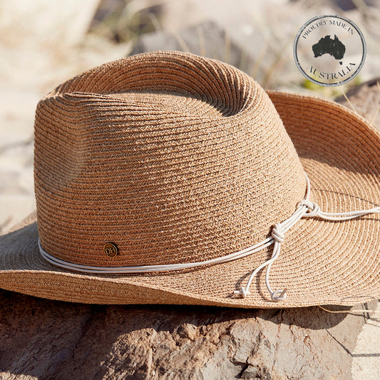 Canopy Bay Bedarra II Rafia Cowboy Hat