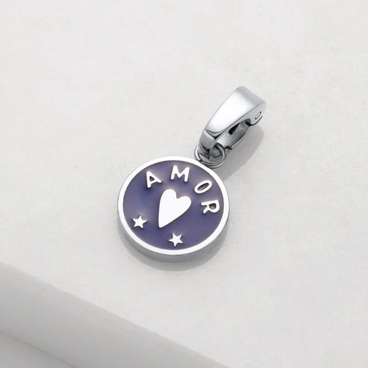 Amor Charm Silver
