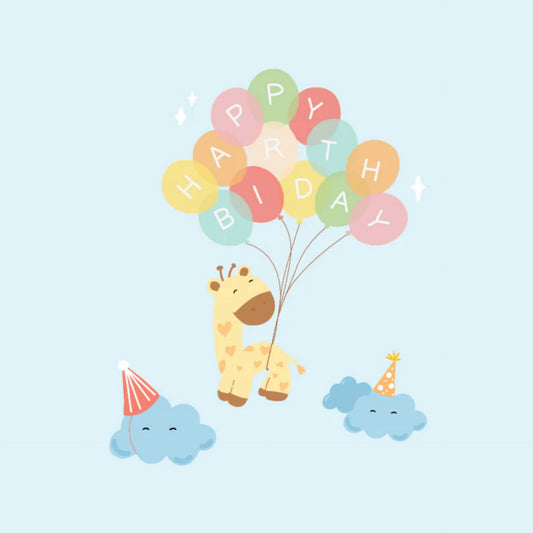 Happy Birthday- Giraffe