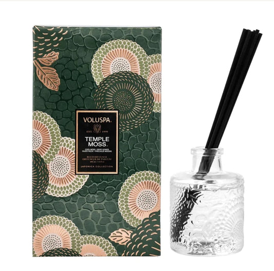 Voluspa Temple Moss Reed Diffuser