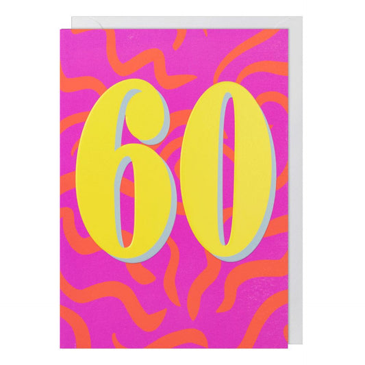 Meraki Grußkarte zum 60. Geburtstag