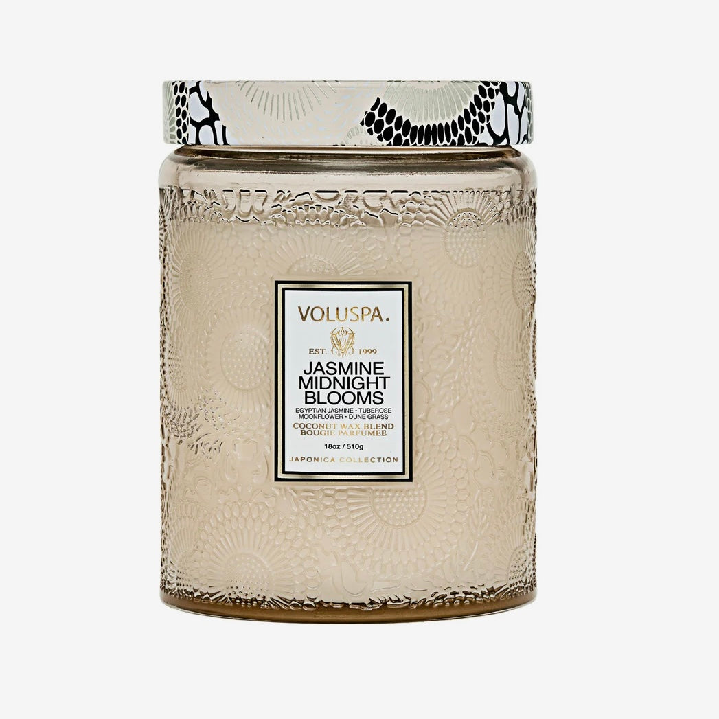 Voluspa Jasmine Midnight Blooms Candle 510g