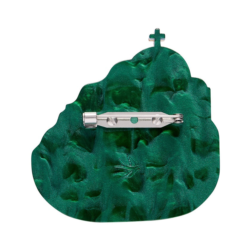 Santorini Sunsets Brooch