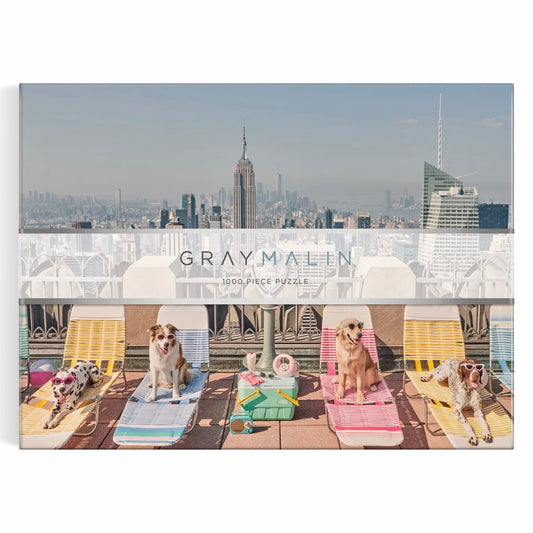 Gray Malin The Dogs of New York City 1000-Teile-Puzzle