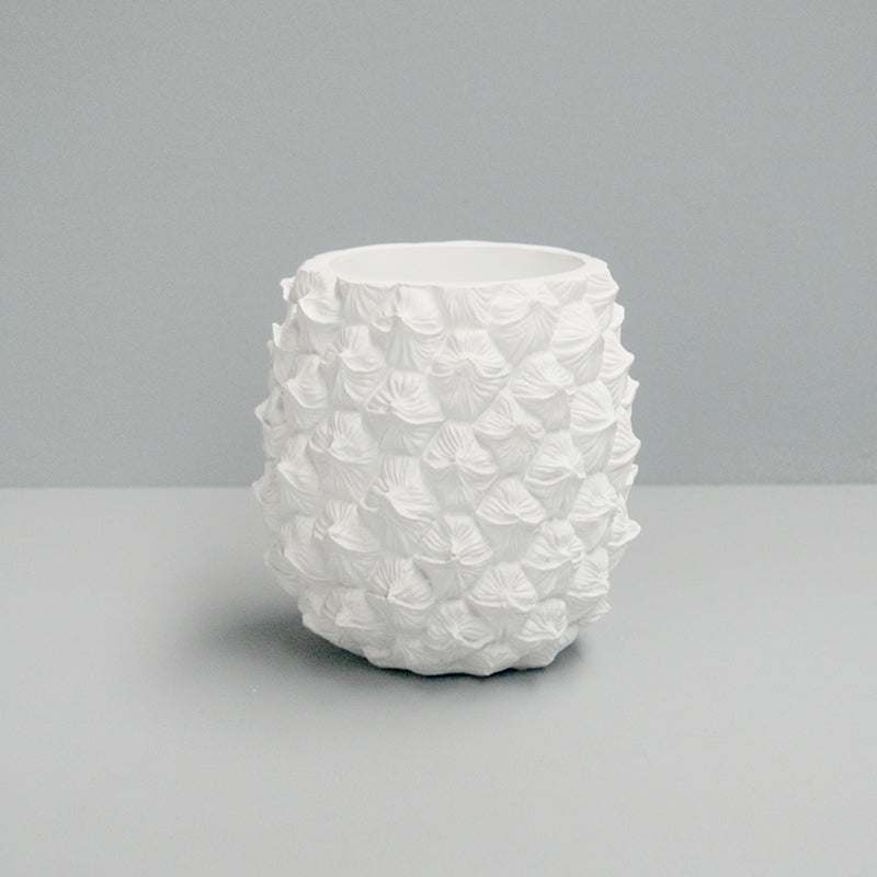 White Moose Pineapple Planter - White